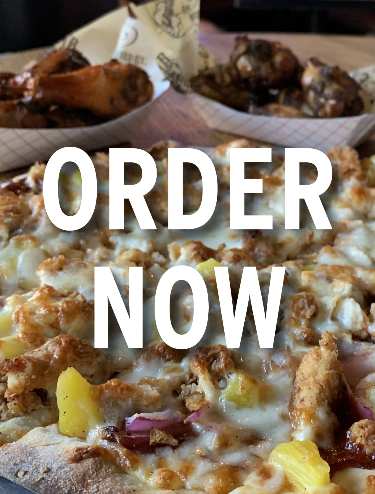 Order Now at Joe's on Weed St.