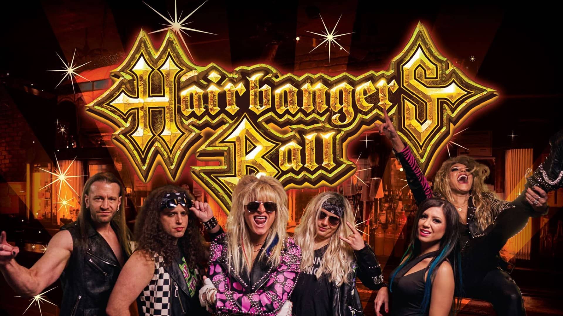 Poster for Hairbangers Ball on January 27, 2024 at Joe's on Weed St.