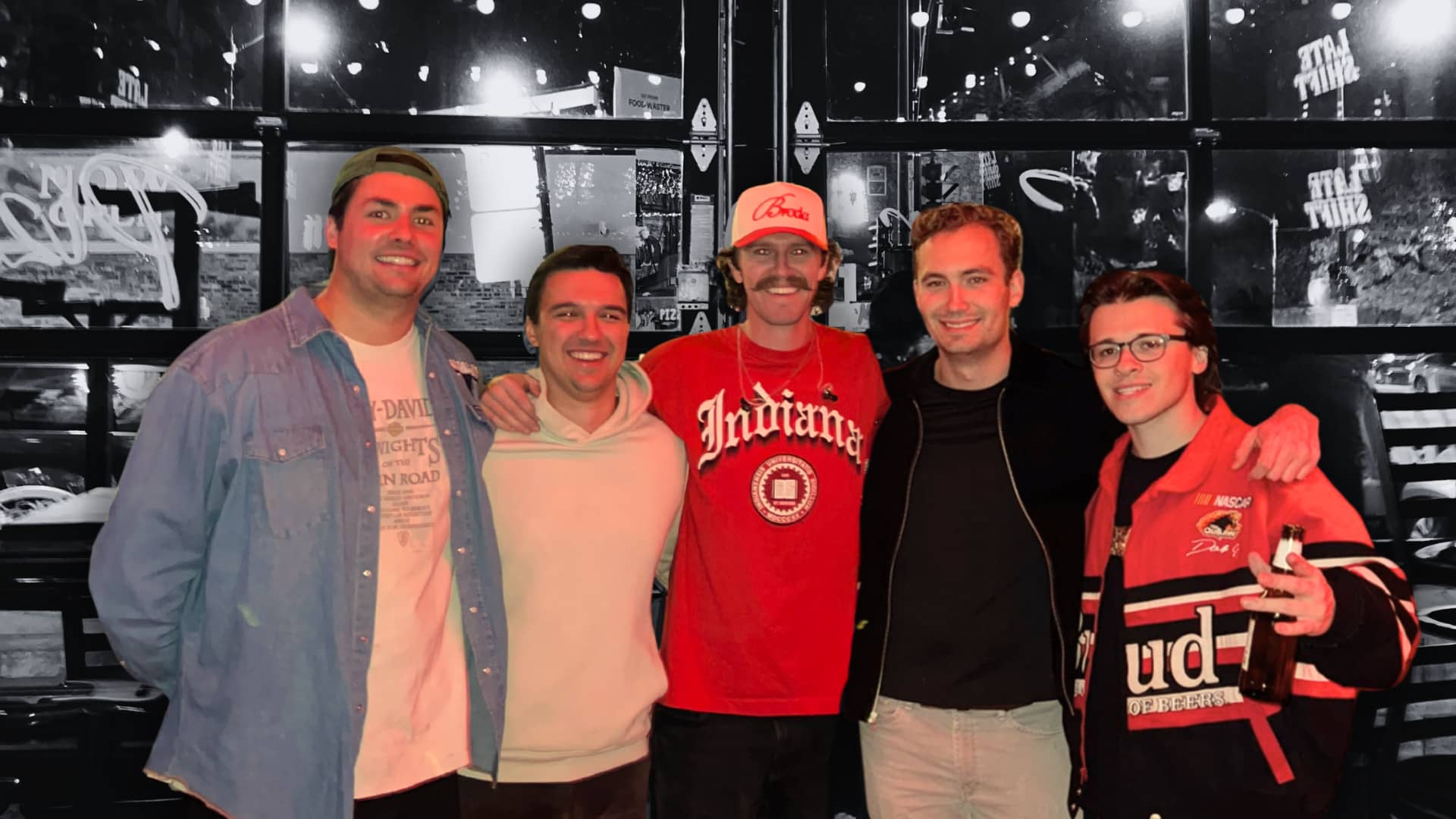 Poster for Late Shift on February 20, 2026 at Joe's on Weed St.