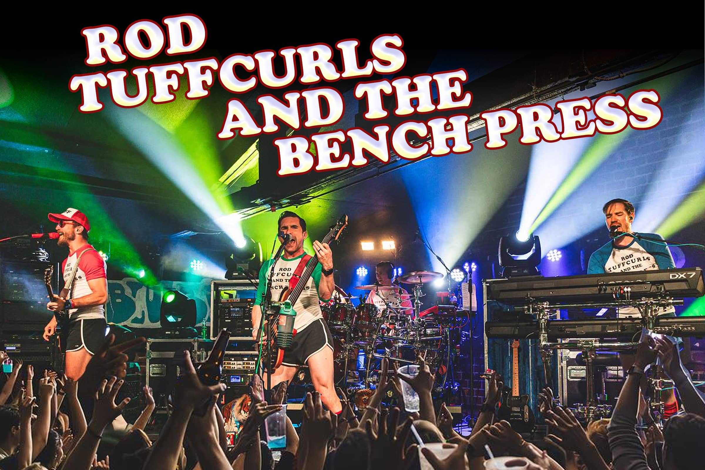 Poster for Rod Tuffcurls and The Bench Press on November 18, 2023 at Joe's on Weed St.